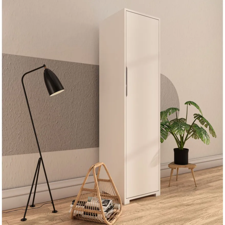 Vaatekaappi Linento Furniture Flora 47, 47x183cm