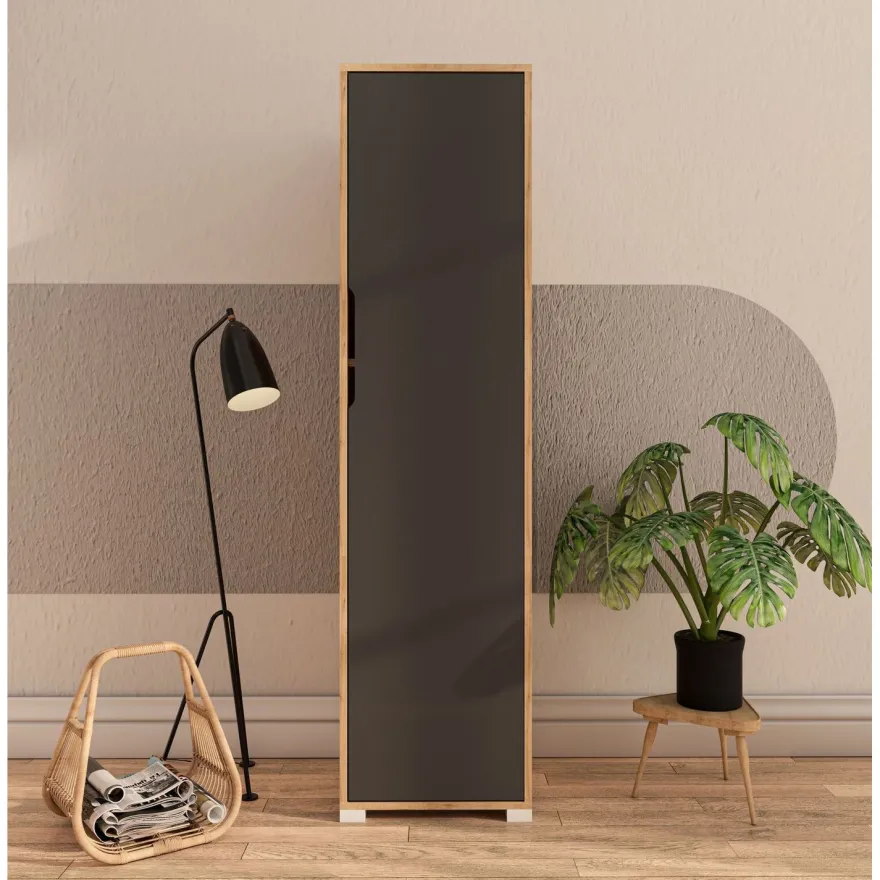 Vaatekaappi Linento Furniture Flora 47, 47x183cm