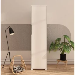 Vaatekaappi Linento Furniture Flora 47, 47x183cm