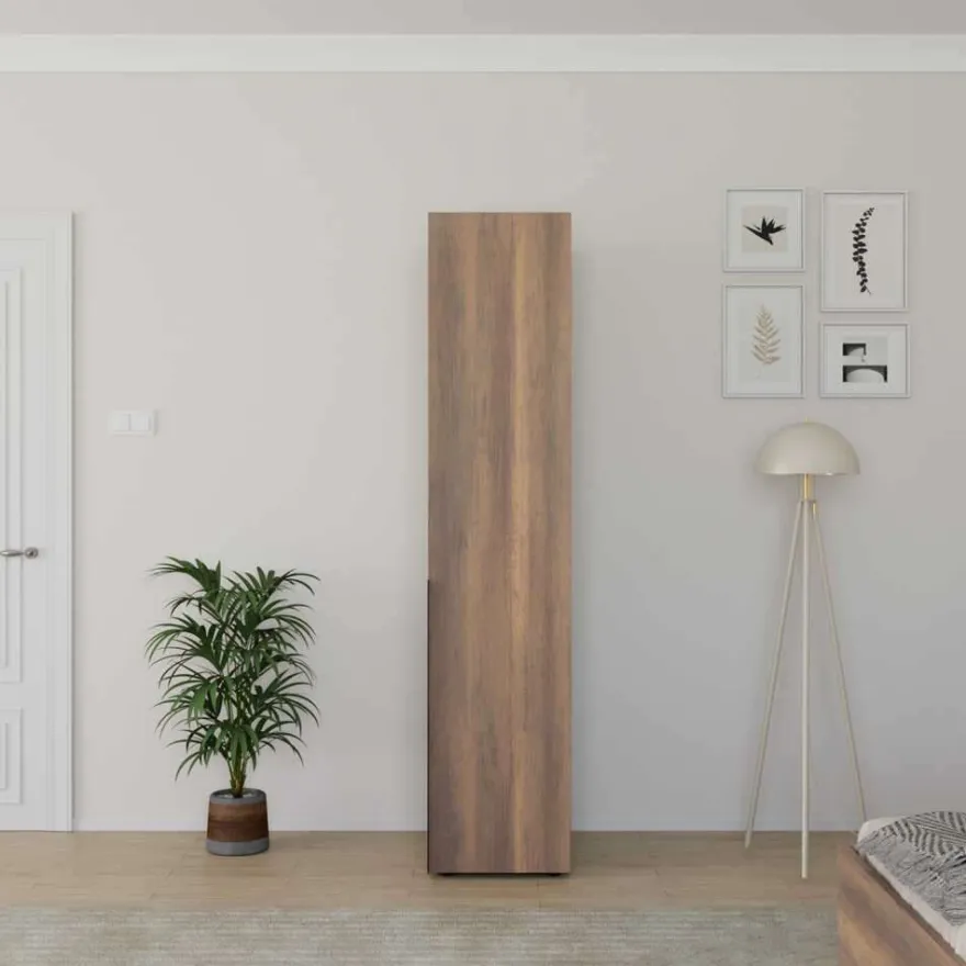 Vaatekaappi Linento Furniture GRD-1710, 45x210cm, eri värejä