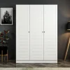 Vaatekaappi Linento Furniture Kale 2291 210x135cm valkoinen