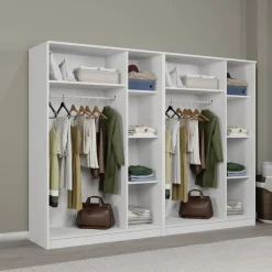 Vaatekaappi Linento Furniture Kardelen, 240x180cm
