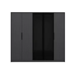 Vaatekaappi Linento Furniture Kate 4805, antrasiitti