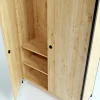 Vaatekaappi Linento Furniture L614, 100x180cm, ruskea