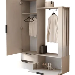 Vaatekaappi Nomla LAGOS 140, beige