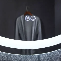 Valopeili Lyfco ø80cm, LED edessä, säädettävä värilämpötila, Verkkokaupan poistotuote