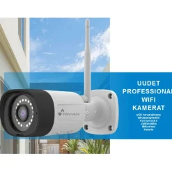 Valvontakamerapaketti Celotron Nivian Professional, 3MP, 2 kameraa, 10 kanavaa, 500GB