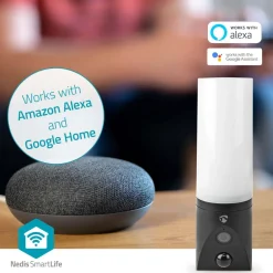 Valvontakamera ulos Nedis SmartLife Wi-Fi WIFICOL20BK