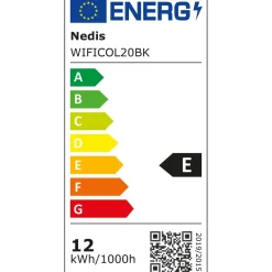 Valvontakamera ulos Nedis SmartLife Wi-Fi WIFICOL20BK