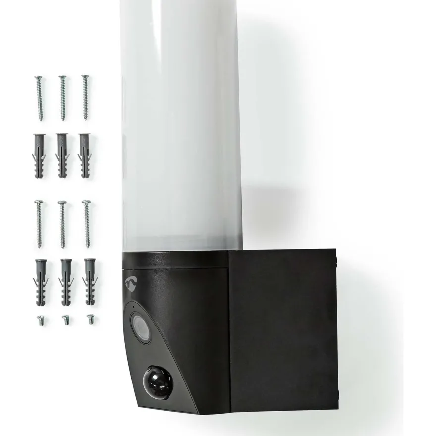 Valvontakamera ulos Nedis SmartLife Wi-Fi WIFICOL20BK