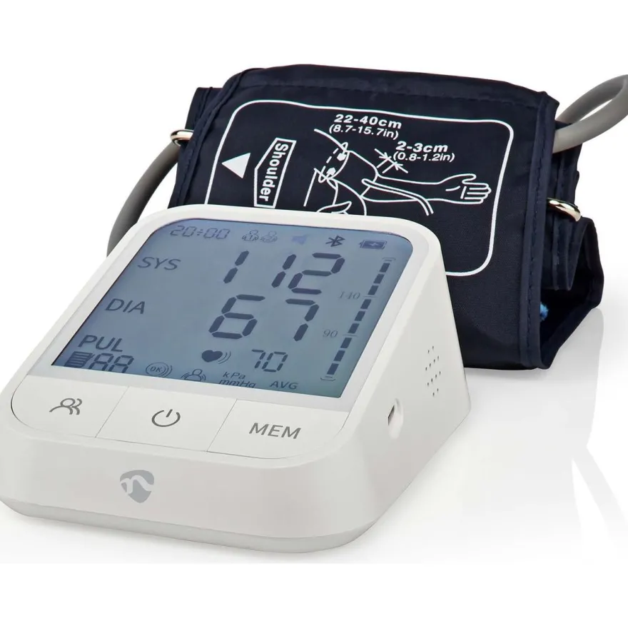 Verenpainemittari Nedis BTHBP10WT SmartLife Bluetooth