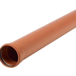 Viemärin muhviputki Meltex, NAL, SN8, Ø200x6000 mm