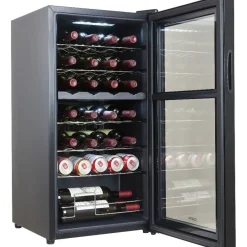 Viinikaappi Cavin Northern Collection 28 NC-28B, 43cm, 2 lämpötila-aluetta, vapaasti seisova, musta