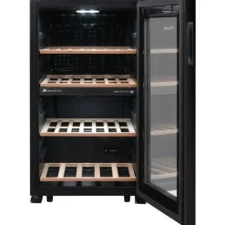 Viinikaappi la Sommeliere lS512ZBLACK, 48cm, 2 lämpötila-aluetta, vapaasti seisova, musta
