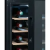 Viinikaappi la Sommeliere 28SILENCE, 45cm, 1 lämpötila-alue, vapaasti seisova, musta