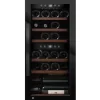 Viinikaappi mQuvée WineExpert 24 Fullglass SW-24B, 39.5cm, 2 lämpötila-aluetta, vapaasti seisova, musta