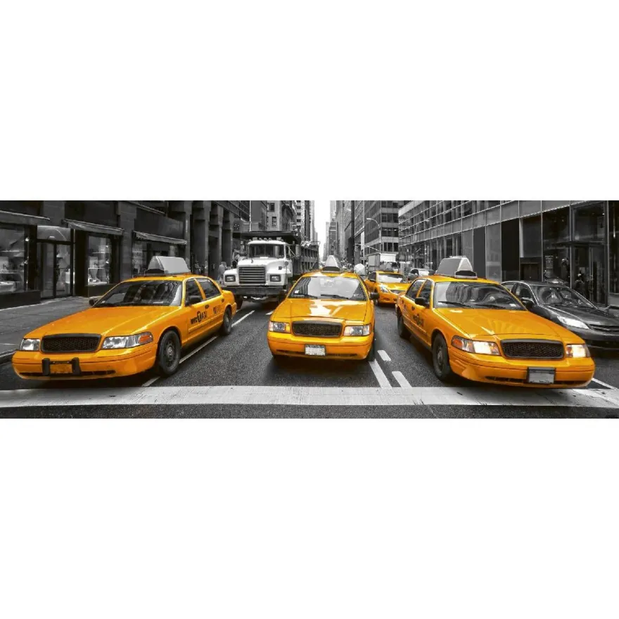 Välitilatarra Dimex Yellow Taxi, 180-350x60cm