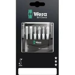 Vääntökärki Wera Torsion Bit-Check 6 Universal 1, 50mm, 6 kpl