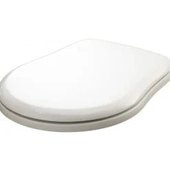 WC-istuimen kansi Lavabo Retro, kromikiinnikkeet, kiiltävä musta