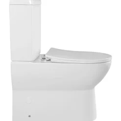 WC-istuin Interia Jalta, huuhtelukaulukseton, soft-close-kannella, kaksoishuuhtelu