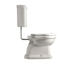 WC-istuin Kerasan Retro 2, S-lukko, keraamisella alasäiliöllä, pronssi