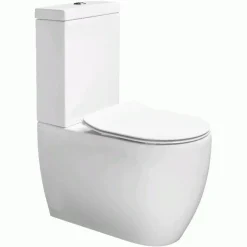 WC-istuin Lavabo Glomp pehmeästi sulkeutuvalla istuinkannella, huuhtelukaulukseton, matta, eri värejä