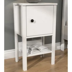 Yöpöytä Linento Furniture FRN-20030, 40x53x71cm, valkoinen