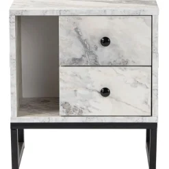 Yöpöytä Linento Furniture Glimmer metallijalat