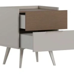 Yöpöytä Linento Furniture MKM-1820-VZ-1, 50x44cm, ruskea